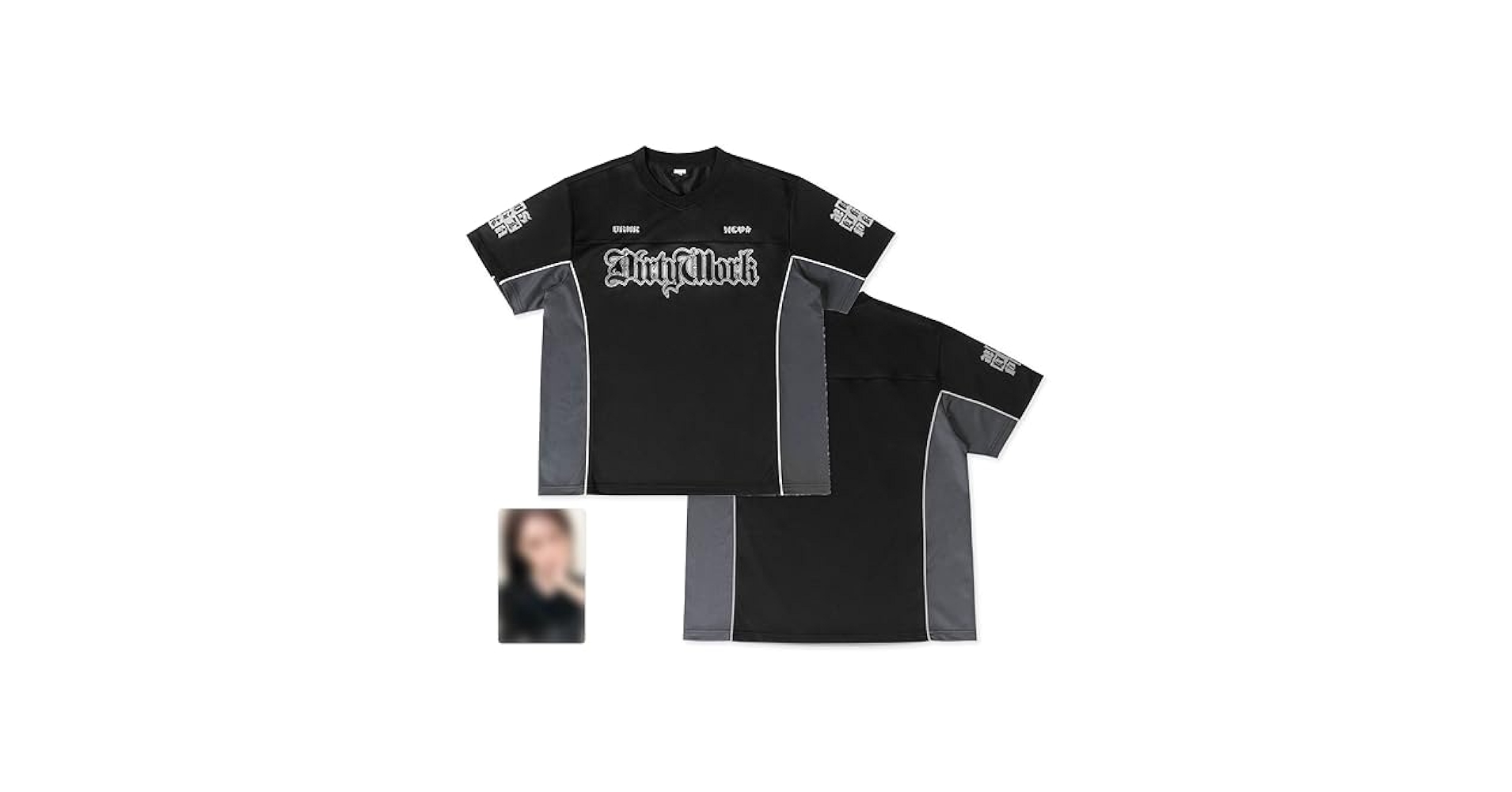 aespa Official Merch Dirty Work Jersey T-Shirt | Amazon.com